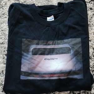 Carrera Tshirt Mens Size 2XL 100% Cotton Black